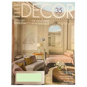 Elle Decor Magazine April 2024 The Designers At Home Issue Jean Liu NYC Studio